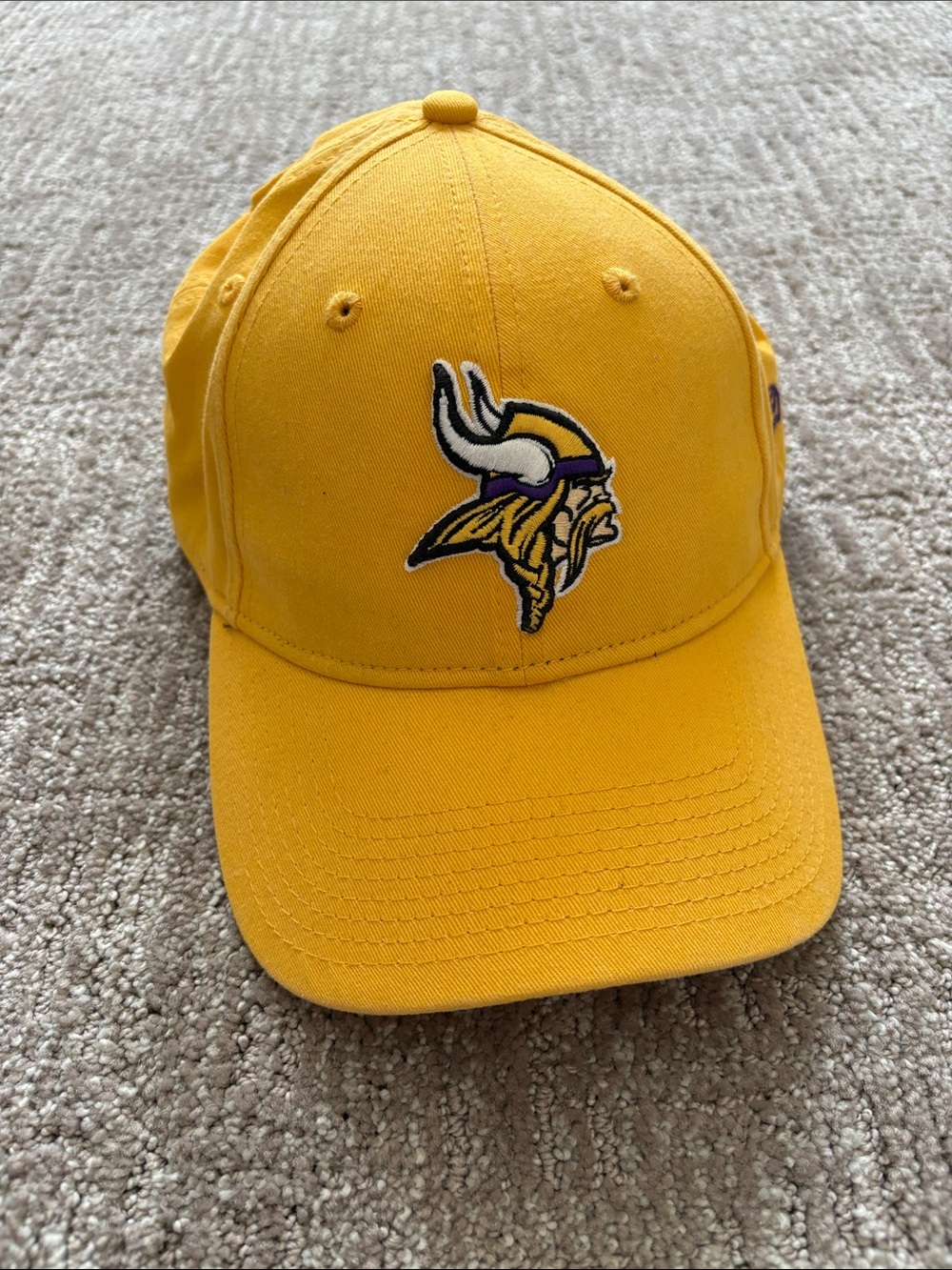 New Era Yellow Minnesota Vikings Logo Cap
